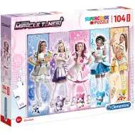 Miracle Tunes dievčatká 104 dielne maxi puzzle - Clementoni