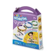 Modelight Bijoux Plastelínový set s náramkom a sponkou do vlasov - Carioca