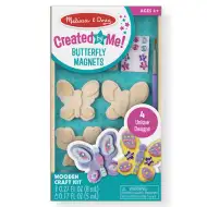 Motýliky set na vyhotovenie drevených magnetov na chladničku - Melissa &amp; Doug