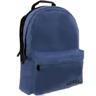 Must:  Monochrome RipStop tmavomodrá školská taška batoh 32x17x42cm