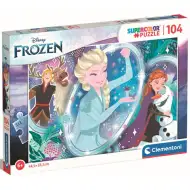 Ľadové kráľovstvo II: Kúzlo Elsy Supercolor puzzle 104ks - Clementoni