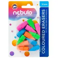 Nebulo: Farebná guma na ceruzku 12 dielny set