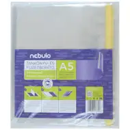 Nebulo: Obal na zošity A/5 10ks - samolepiace vo fólii