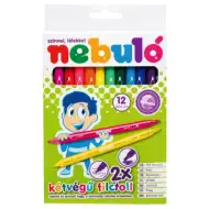 Nebulo: Obojstranná fixka 12 dielny set