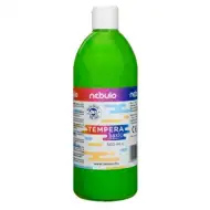 Nebulo: Svetlozelená tekutá tempera vo fľaši 500ml