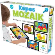 Obrázková mozaika hračka na rozvoj zručností