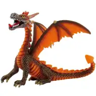 Oranžový sedací drak hracia figúrka - Bullyland