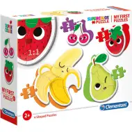 Ovocie 4v1 Suzpercolor puzzle - Clementoni