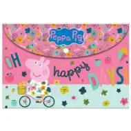 Peppa Pig priečinok na dokumenty s patentom A4