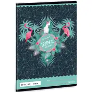 Pink Flamingo 32 listový čistý zošit 20-32 A/5
