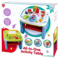 Playgo: All In One obojstranný  stôl s funkciami