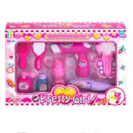 Pretty Girl set krásy s fénom a príslušenstvom