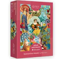 Quarantine Moods zamatovo hebké 500 dielne puzzle - Trefl