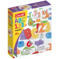 Quercetti: ABC + 123 magnetický set 106ks