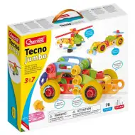 Quercetti: Techno Jumbo vozidlá stavebná hra 76 dielny set