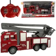 RC Hasičské auto so zdvíhacím košom na diaľkové ovládanie 1/30  22cm