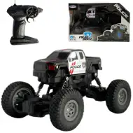 RC Policajné horolezecké auto 4WD na diaľkové ovládanie 1/18 21cm