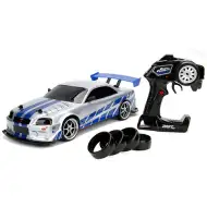 RC Rýchlo a zbesilo Nissan Skyline GT-R drift auto na diaľkové ovládanie 1/10 - Simba Toys