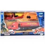 Rescue Team hasičský set s gumovým člnom