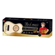 Rock music gitara so štyrmi strunami