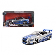 Rýchlo a zbesilo: Brian´s 2002 Nissan Skyline GT-R (BNR34) auto1/24 - Simba Toys