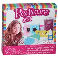 Sada na pedikúru s sľudovým práškom a doplnkami 8-dielna sada
