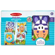 Safari obrovské drevené puzzle - Melissa &amp; Doug