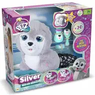 Silver interaktívny plyšový baby tuleň