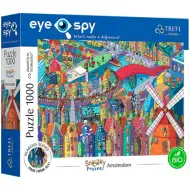 Sneaky Peekers: Amsterdam UFT 1000db dielne puzzle - Trefl