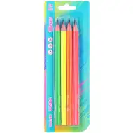 Spirit: Jumbo HB grafitová ceruzka Neon 4 ks