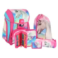 Spirit: Magical Horse 5dielny set, školská taška s príslušenstvom a LED svetlom