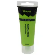Spirit: Neónovo-zelená akrylová farba 75ml
