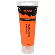 Spirit: Oranžová akrylová farba 75ml