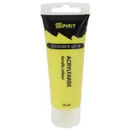 Spirit: Svetlo-žltá akrylová farba 75ml