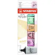 Stabilo: Boss Mini Pastellove 6 dielny set zvýrazňovačov