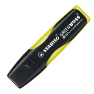 Stabilo: GREEN BOSS žltý zvýrazňovač 1-5mm