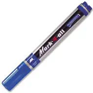 Stabilo: Mark-4-All modrá alkoholová fixka s rezaným hrotom