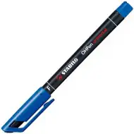 Stabilo OHPen universal F alkoholová fixka v modrej farbe 0,7 mm