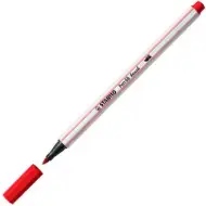 Stabilo: Pen 68 brush karmínovo-červená fixka
