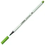 Stabilo: Pen 68 brush svetlo-zelená fixka