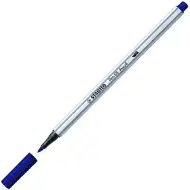 Stabilo: Pen 68 brush tmavo-modrá fixka