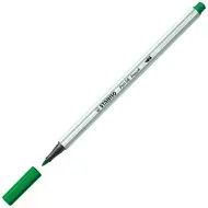 Stabilo: Pen 68 brush zelená fixka