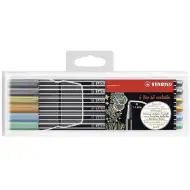 Stabilo: Pen 68 metalické fixky 6 dielny set