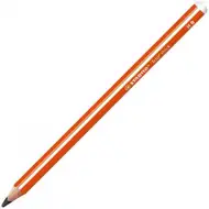 Stabilo: Trio Thick trojhranná grafitová ceruzka v oranžovej farbe HB