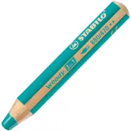 Stabilo Woody 3in1 farebná ceruzka v tyrkysovej farbe