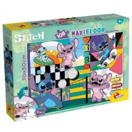 Stitch 2 v 1, 108-dielne puzzle a omaľovánka 70x50 cm - Lisciani
