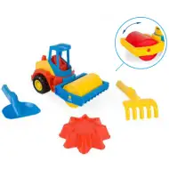 Tech Truck Cestný valec a set do piesku 24cm - Wader