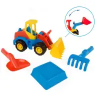 Tech Truck Nakladač a set do piseku 27cm - Wader