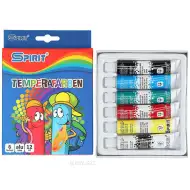 Temperové farby set 6x12ml