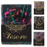 Tesoro Fabric denník 20x14cm rôzne druhy